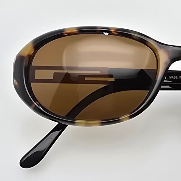 St. John S-513 Blonde Tortoise Gold Frame Dark Brown Lens Sunglasses Italy 54mm main image 12